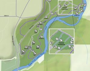 Map of Park - Dogwood above 2nd restroom